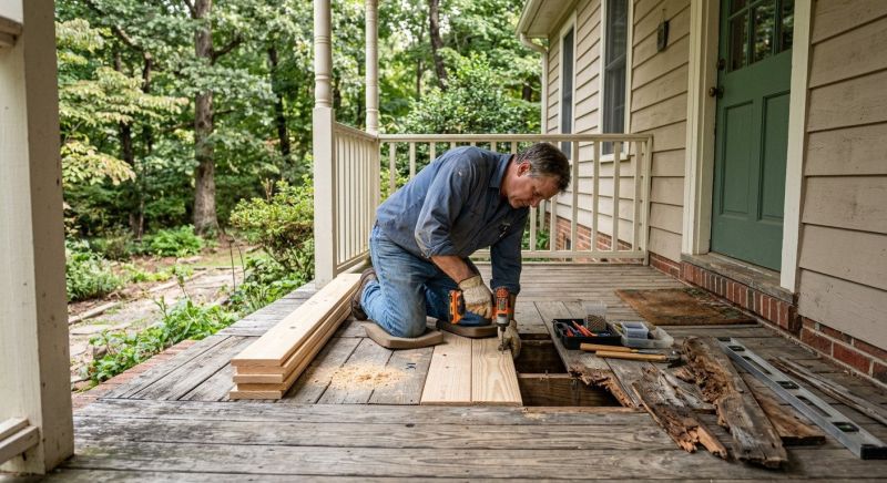 Back Porch Repair Service